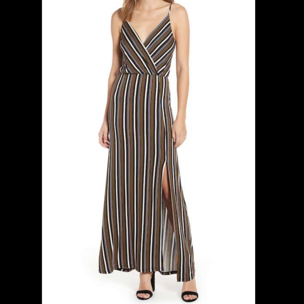 all in favor surplice neck knit dress size xl